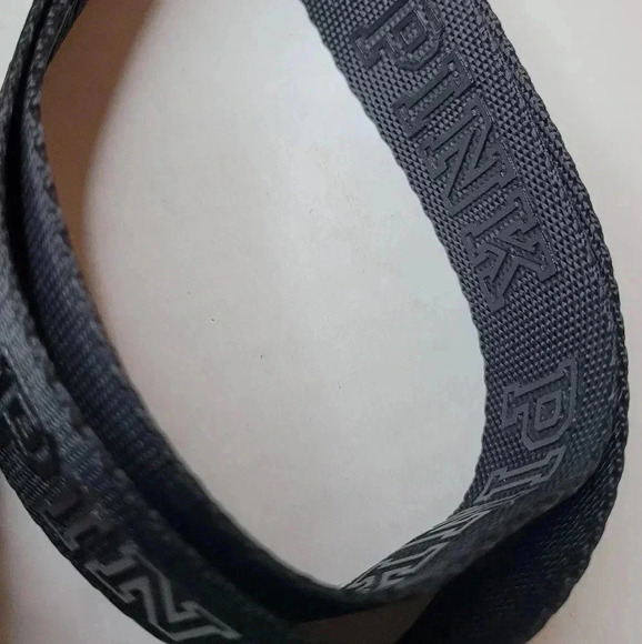 PINK Victoria Secret Gold Crossbody Adjustable Bag - Picture 4 of 12